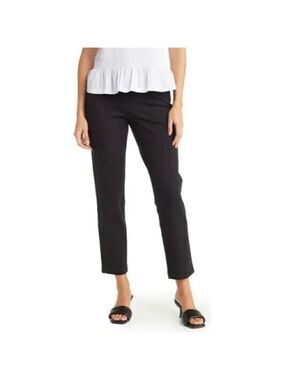 Nordstrom rack BNWOT Black "essential ponte" pants NEW flat front